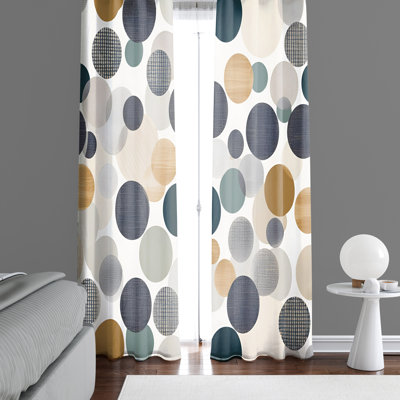Edilmar Semi Sheer Curtain Pair