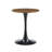 Round Dining Table, 31.5" Circle Tulip Table With Thickened Tabletop & Metal Pedestal, Mid Century Modern Bistro Table-555651237-555651262