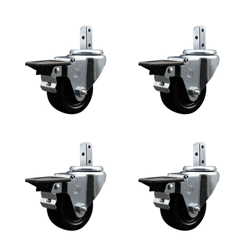Hard Rubber Caster