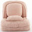 Canapé confortable en rose, 5 angles réglables, lit paresseux, réglages, pour une bonne nuit de sommeil