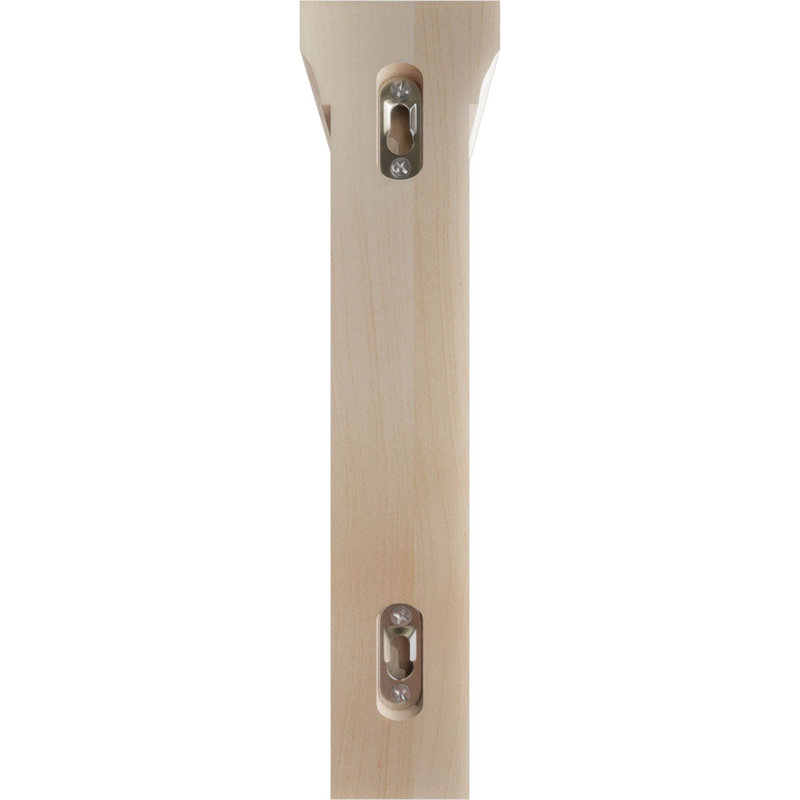 Support en bois Gomez, Érable, H 10 po x l 2,5 po x P 7 po