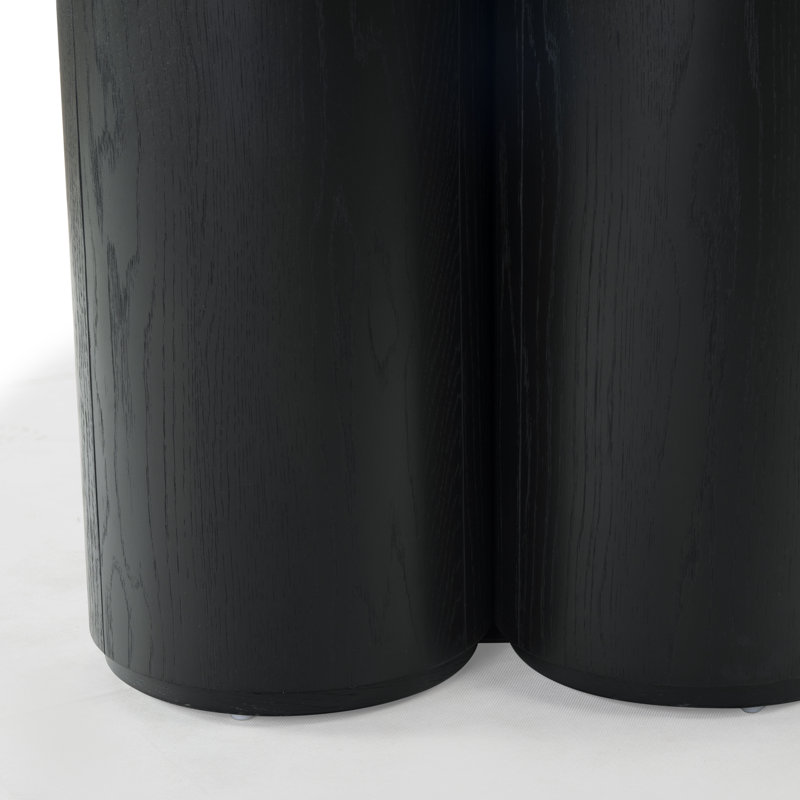 Kathalina Round Dining Table, Black