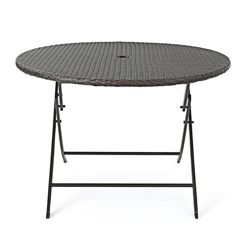 Table de salle à manger d'extérieur pliante