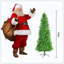 Classic Pencil Christmas Tree With Dense Branches, Suitable For Halloween And Christmas-520108756