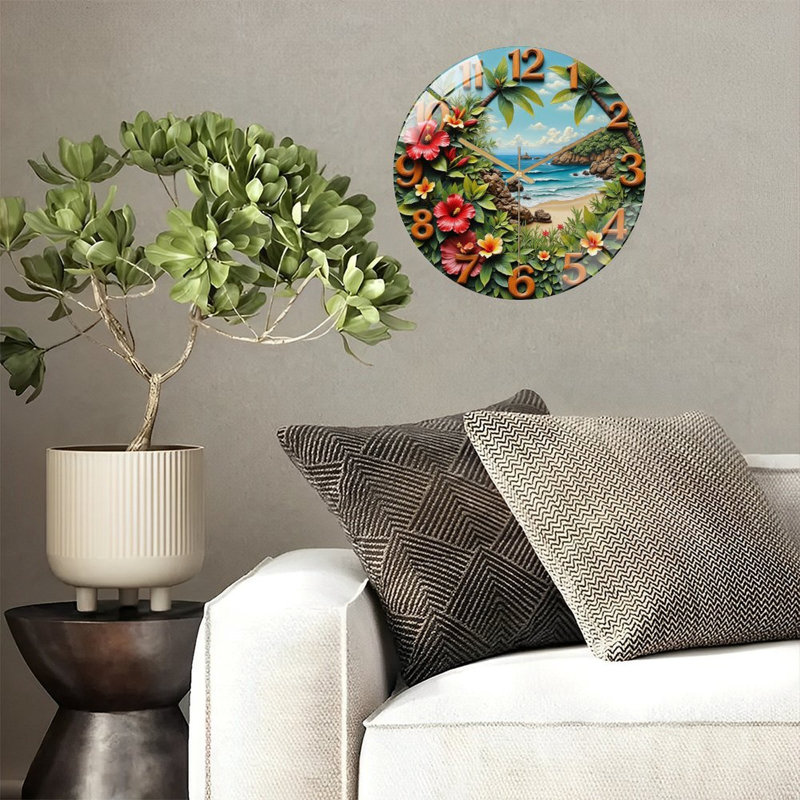 Horloge murale 12 po