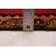 Tapis de couloir rouge unique en laine 3 pi 6 po x 9 pi 5 po Zaelia