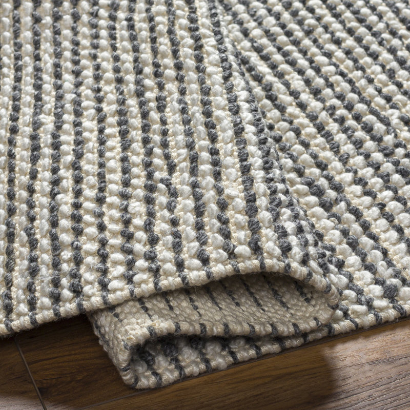 Striped Area Rug, Runner 2'6" x 8'