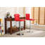 Tabouret de bar pivotant réglable en similicuir, ensemble de 2-518007375