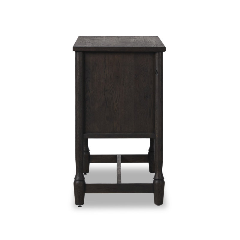 Bari Sideboard, Smoked Black Resawn Oak