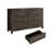Arlina 54'' W Farmhouse 6 - Drawer Dresser,Dark Oak-1351941601