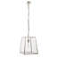 Norwalk 1 - Light Bright Nickel Lantern Pendant