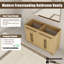 Base de meuble-lavabo double 48 po seulement, base sans comptoir