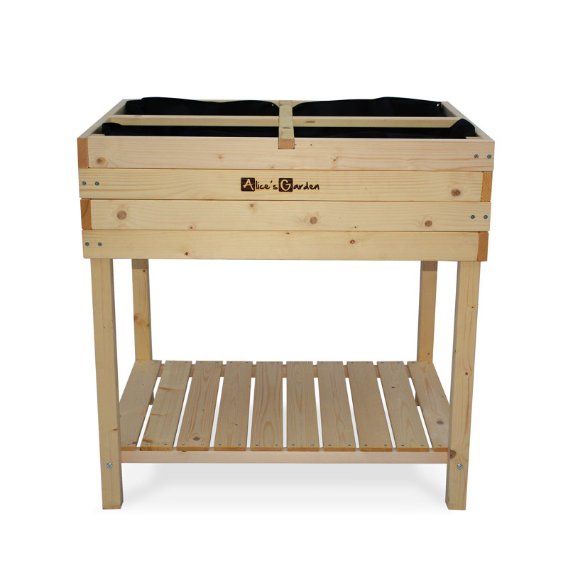 Wood Raised Garden Bed