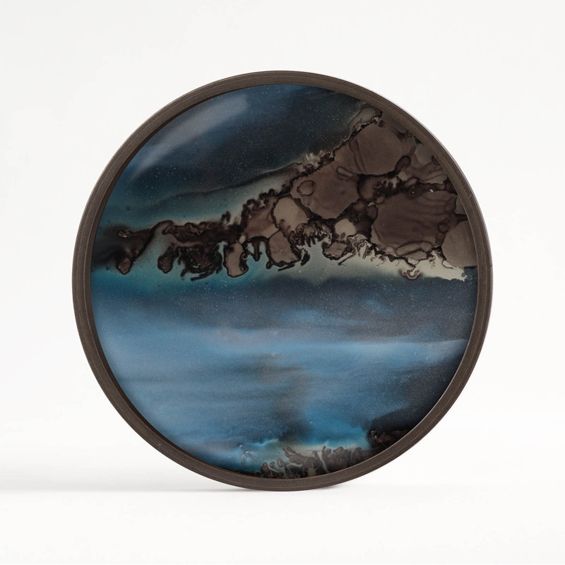 Linear Flow Decorative Tray