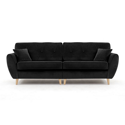 Rafe 4 Seater Velvet Sofa