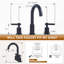 2-handle Bathroom Faucet with Drain Assembly-100517932