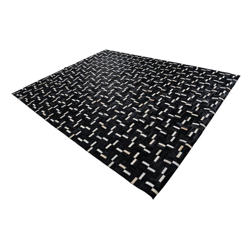 Tapis noir Isidore