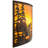 Rustic Lodge Steel Flush Mounted Sconce