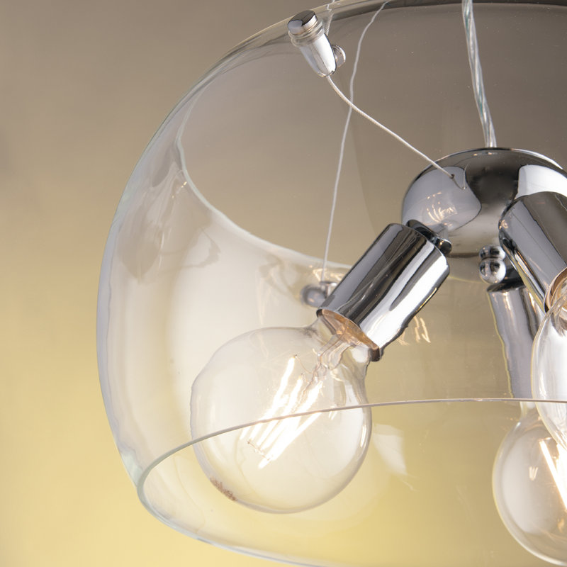 Caniesha 3 - Light Shaded Pendant, Transparent, Transparent, Transparent