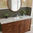 Waterfall Widespread Bathroom Faucet with Drain Assembly-95110731
