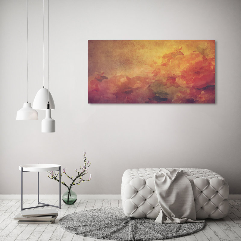 Flowers - Wrapped Canvas Print