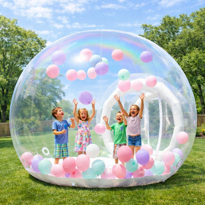 Tente à bulles 10 pi en PVC pour les enfants