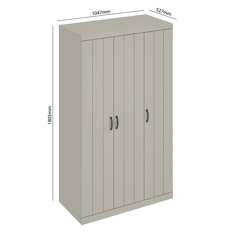 4 Piece Bedroom Set, Grey
