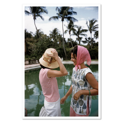 Getty Images, "Lily Pulitzer & Florence 'Flo' Pritchett Smith", Slim Aarons, January 1, 1961 (Print Only) Print by Slim Aarons