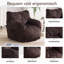 Corduroy Bean Bag Chair-519268551