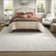 Ensemble de literie corail luxueux, simili suède polyester pour maison rustique