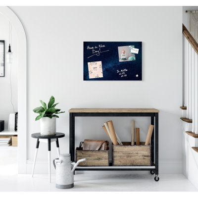 Artverum Wall Mounted Magnetic Glass Board