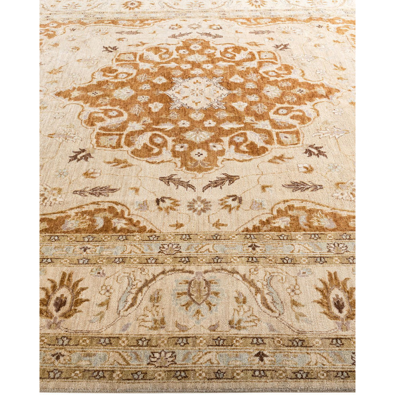 Overdyed One-of-a-Kind Rectangle 8' X 10'3" Hand Knotted Area Rug