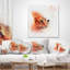 Beautiful Brown Kitten Watercolor - Animal Printed Throw Pillow