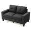 Causeuse modulaire Newbury, noir