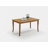 Rectangle Solid Wood Top Dining Set (Seats 4-6)
