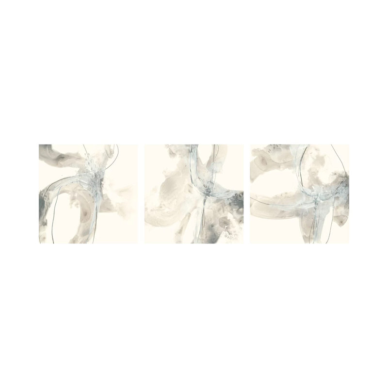 Divination triptyque - ensemble d'art mural sur toile - toile tendue (ensemble de 3)