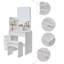 Mokszycki Dressing Table with Mirror