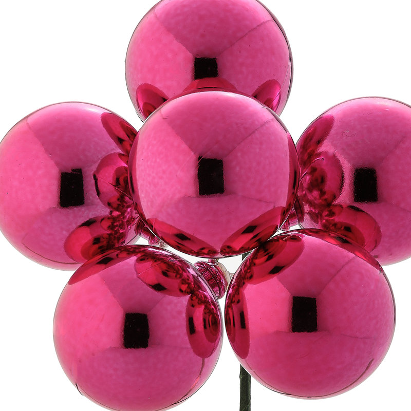 Boule en plastique incassable de 6 boules de 50 mm 