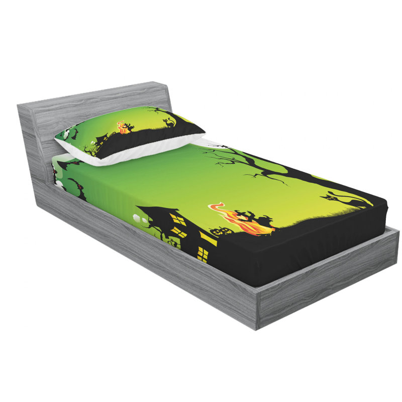 Microfiber Sheet Set, Twin XL Sheet Set with Fitted Sheet