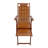 Folding Reclining Chair With Adjustable Backrest Solid Wood Lounge Chair Portable Chair For Outdoor Garden, Terrace, Patio, Beach