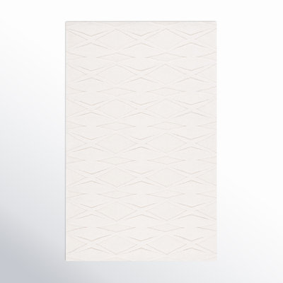 Elphia Ivory Hand-Tufted Wool Rug