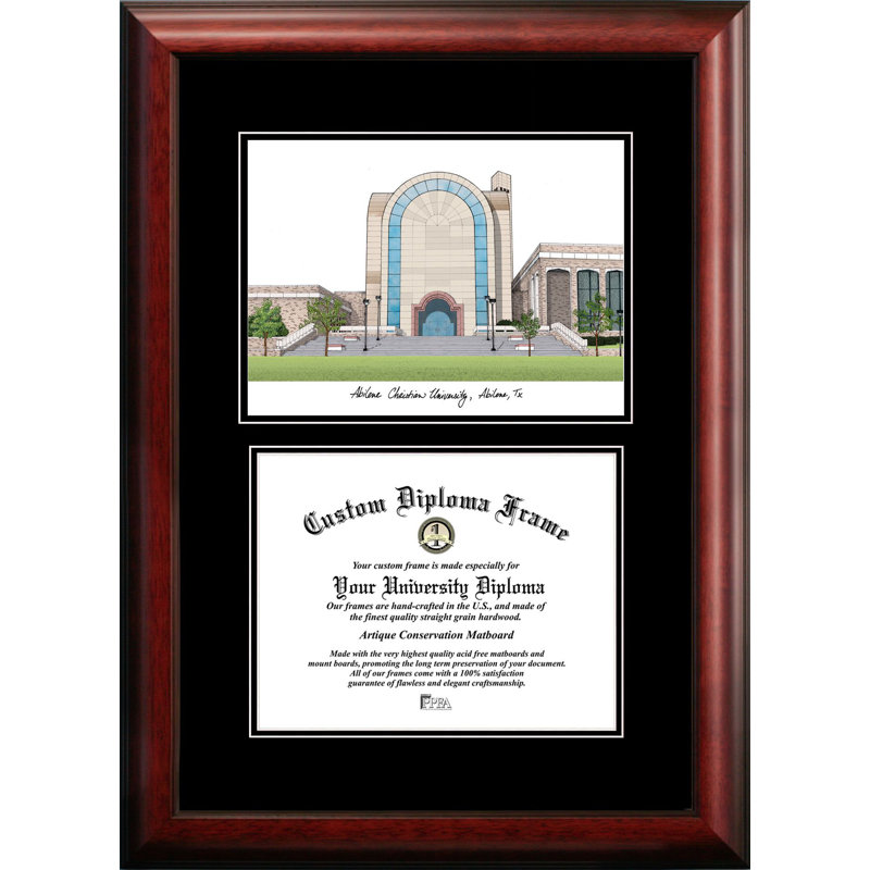 Cadre photo Margarid Abilene Christian University, H 20 po x l 24 po x P 2 po
