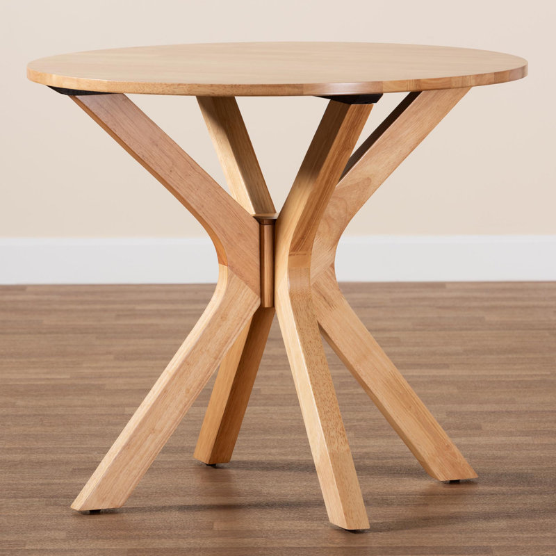 Braxxton Round Solid Wood Dining Table