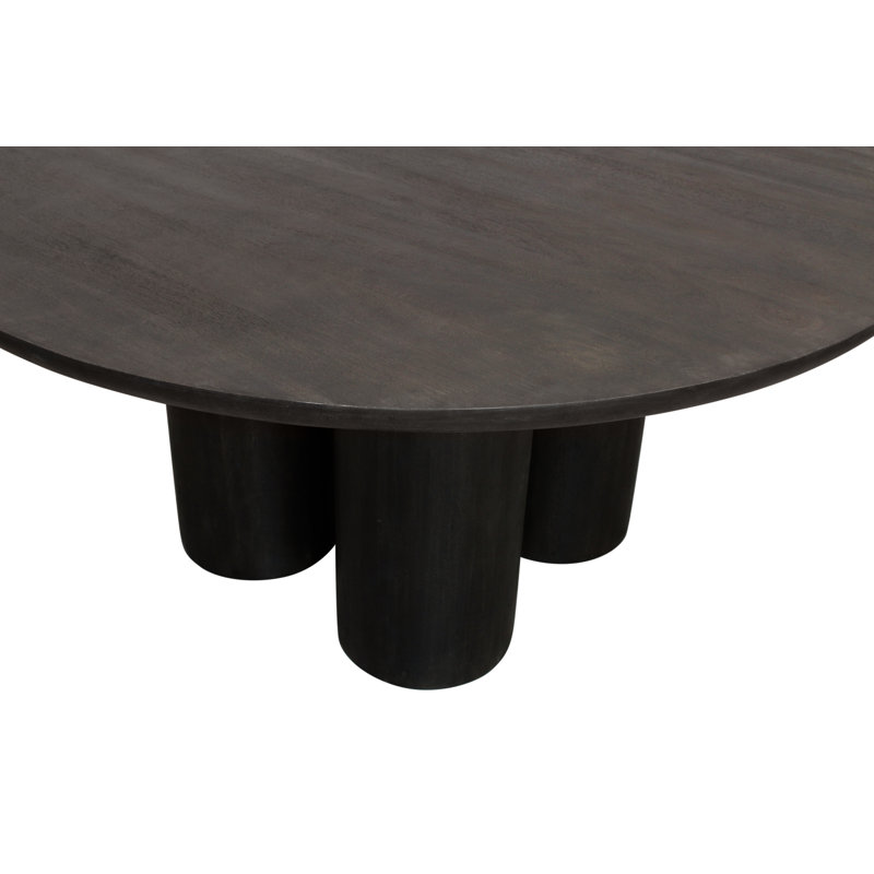 Fredrikstad 63” Solid Wood Round Dining Table