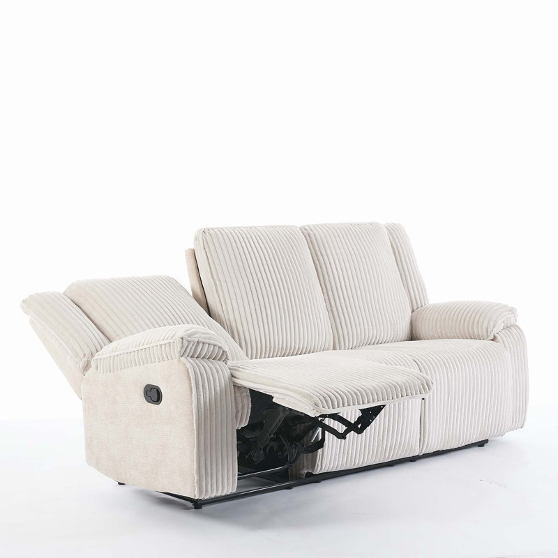 Reclining Sofa, Beige