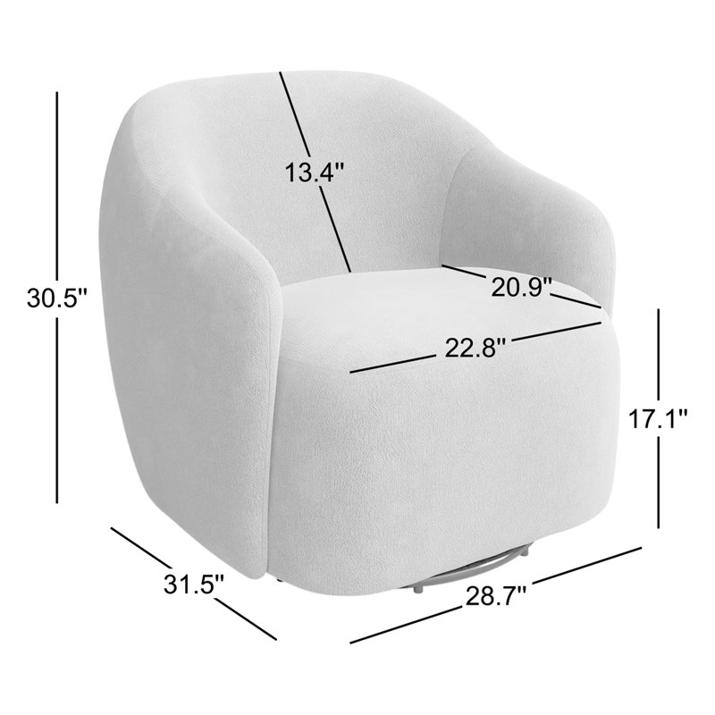 Servando Accent Chair, Beige
