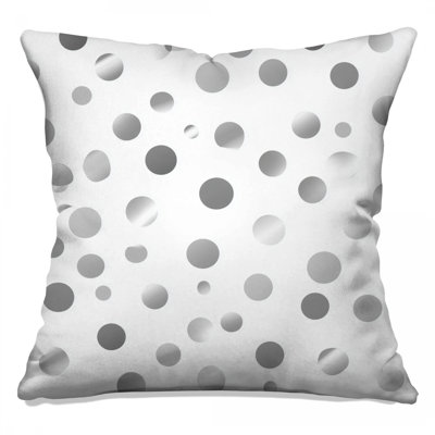 Coussin décoratif à pois