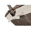 Wicker Picnic Hamper Basket with Lining-1994742252