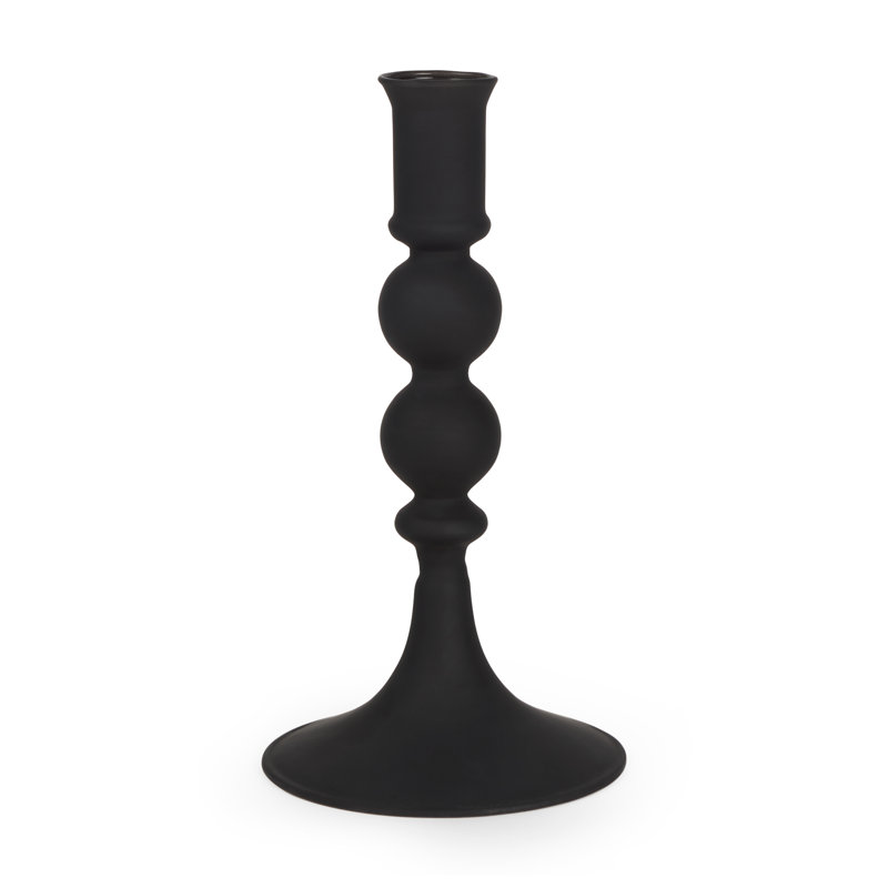 Bougeoir de table en métal Loudon, H 8 po x l 4 po x P 4 po