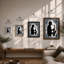 Saxophone Silhouette Urban Art - Framed Print-1115419844-1115419847